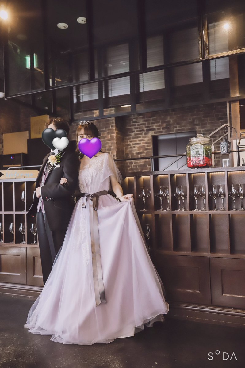 enowo4's tweet photo. 結婚式しました⭐️ https://t.co/I1FiNv0yCH