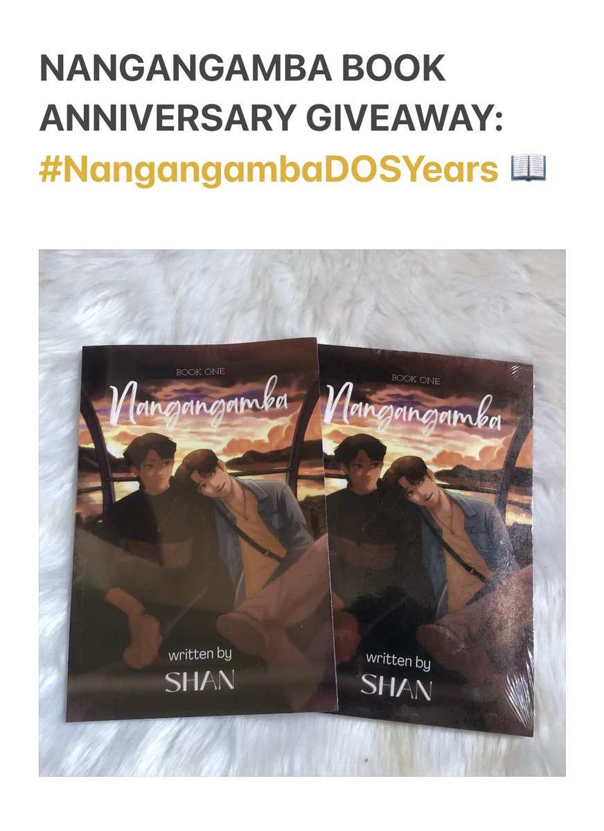 sb19nizm's tweet photo. nangangamba book anniversary giveaway! 📖

this GA is open to everyone. see photos for details &amp; mechanics. just reply your entry under this tweet. goodluck and happy dos years! 🌅 #NangangambaDOSYears https://t.co/mdi2Qrni9P