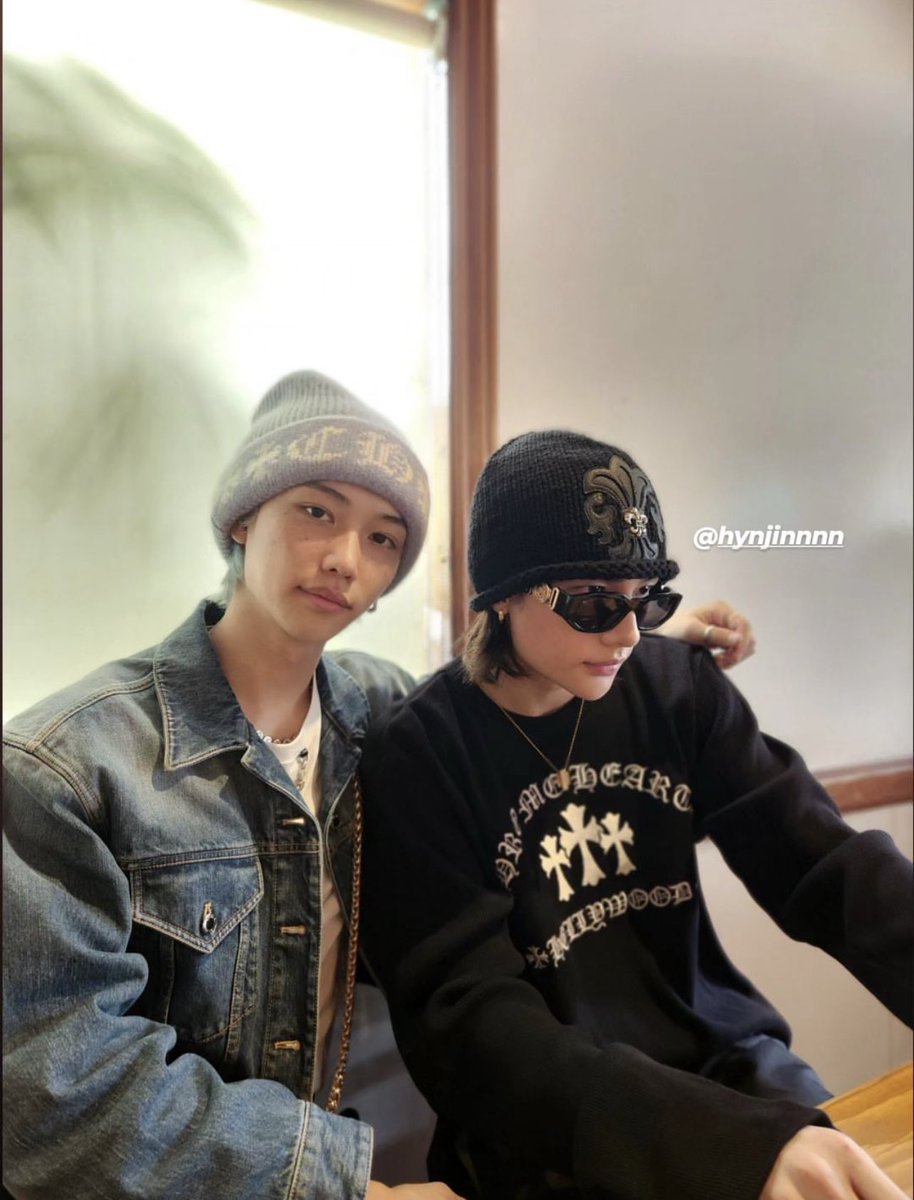 RinaHyunjin's tweet photo. は？最高すぎだろ😇
  #Felix 
 #Hyunjin https://t.co/5cnQ4etG7d
