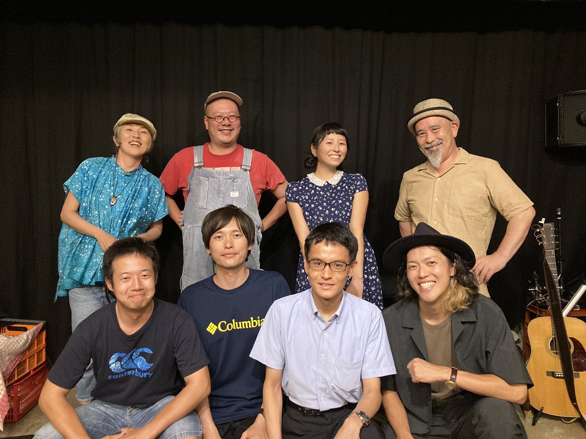 ジョンジョンフェスティバルのようなバンドを目指します。
鉄心さんのような演者を目指します。
良い夜でした✨
#jjfmtt