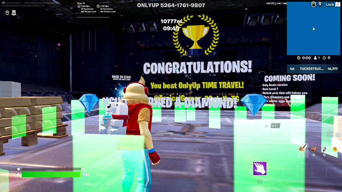 TuckerTruckerFN's tweet photo. 🏆9:45 - Powered Up Run
1st Person To Beat @TypicalGamer Only Up in Less Than 10 Minutes! #onlyuptg
Video: https://t.co/FQjYKUBGo6 https://t.co/UvBwSWUAEu