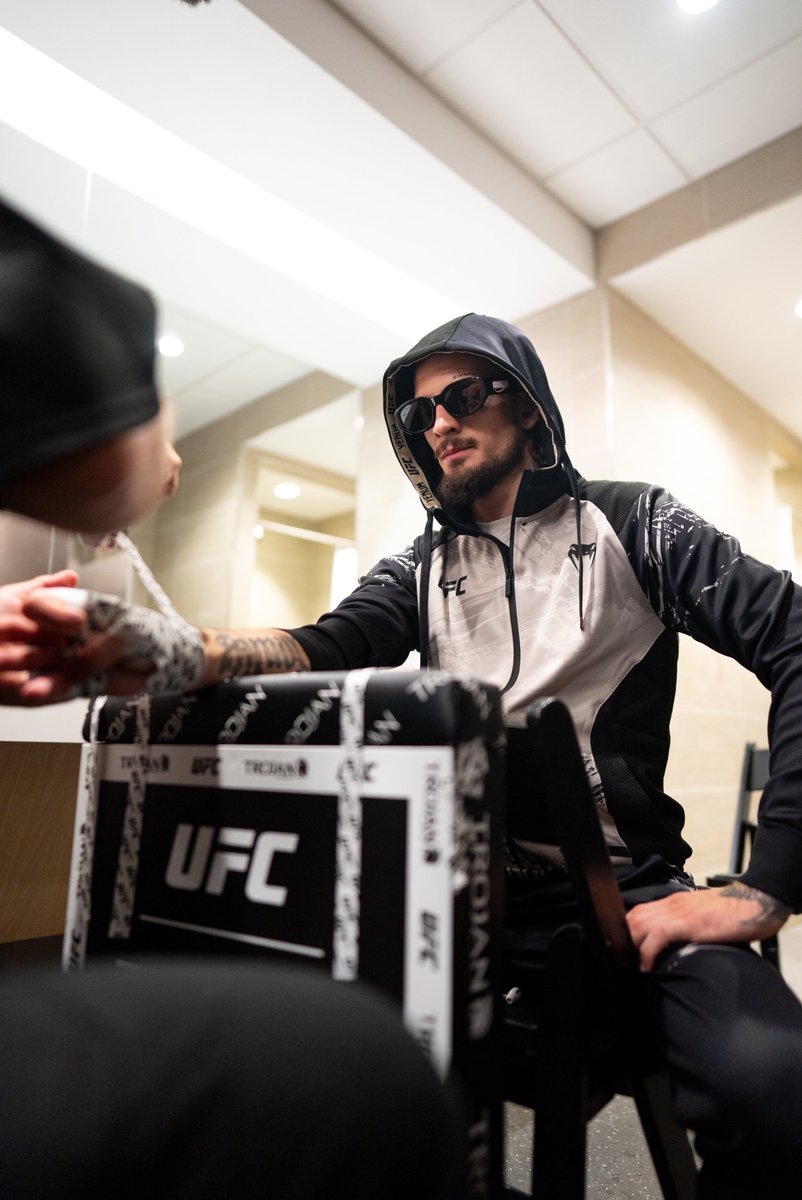 ufc's tweet photo. Coming for another Suga sweet performance 👊🍬

@SugaSeanMMA ready for his shot at Bantamweight gold! #UFC292 https://t.co/sonksD9fDg
