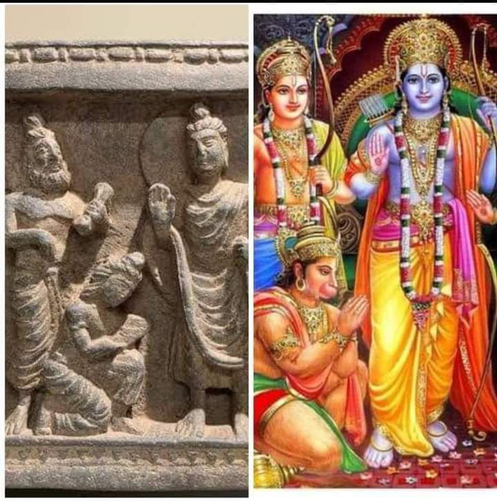 #बौद्ध_विरासत_पर_ब्राम्हणों_का_कब्जा 
ब्राह्मणों का मर्यादा पुरुषोत्तम राम भी बुद्ध से चुराया हुआ का चरित्र है।
