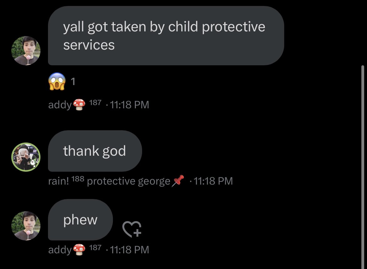 taking new parent applications my current ones don’t appreciate me enough 🥺💔🙏