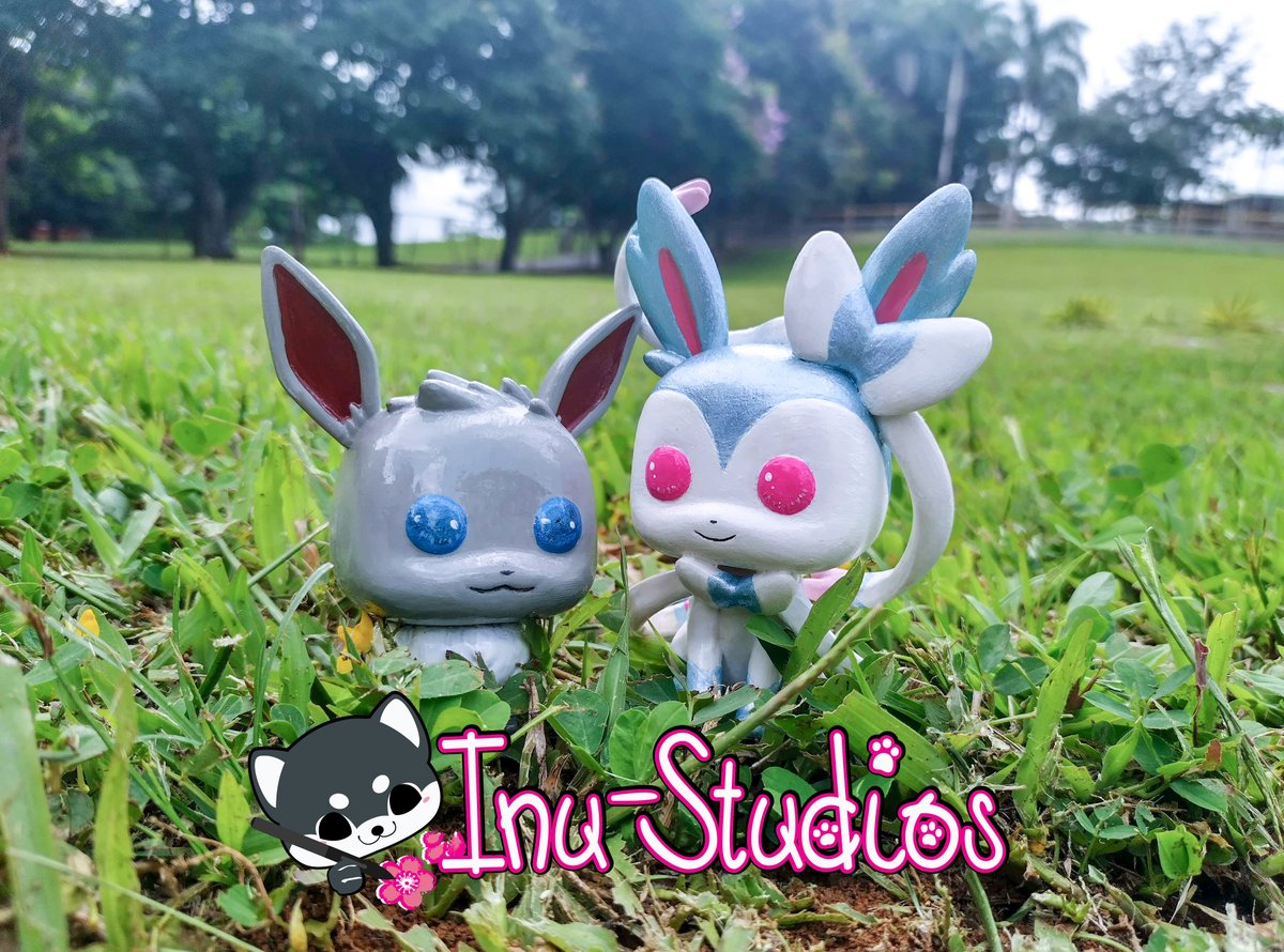 Wild Eevee and Sylveon Appeared!
Try To catch them!

Commissions are open!

#pokemon #funkopop #Funko #Leafeon #eeveevolution #customfunko #eevee #sylveon