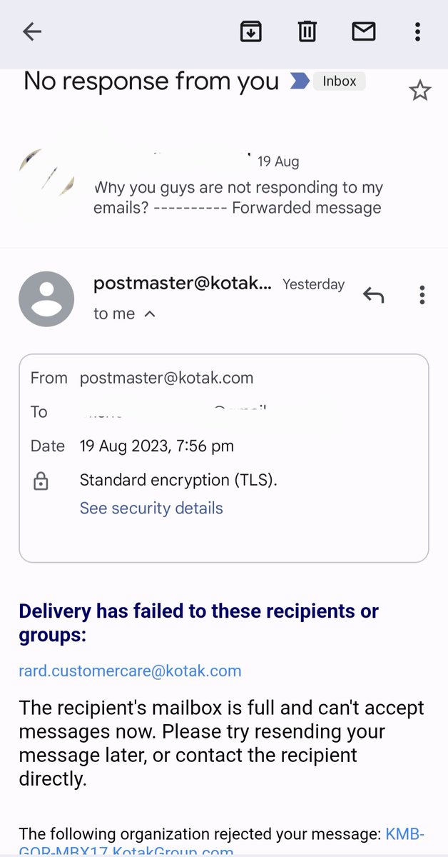 Great news now <a href="/KotakBankLtd/">Kotak Mahindra Bank</a> will not receive any complaints. This fraud bank is crossing all their limits. You are losing lots of leads <a href="/udaykotak/">Uday Kotak</a>