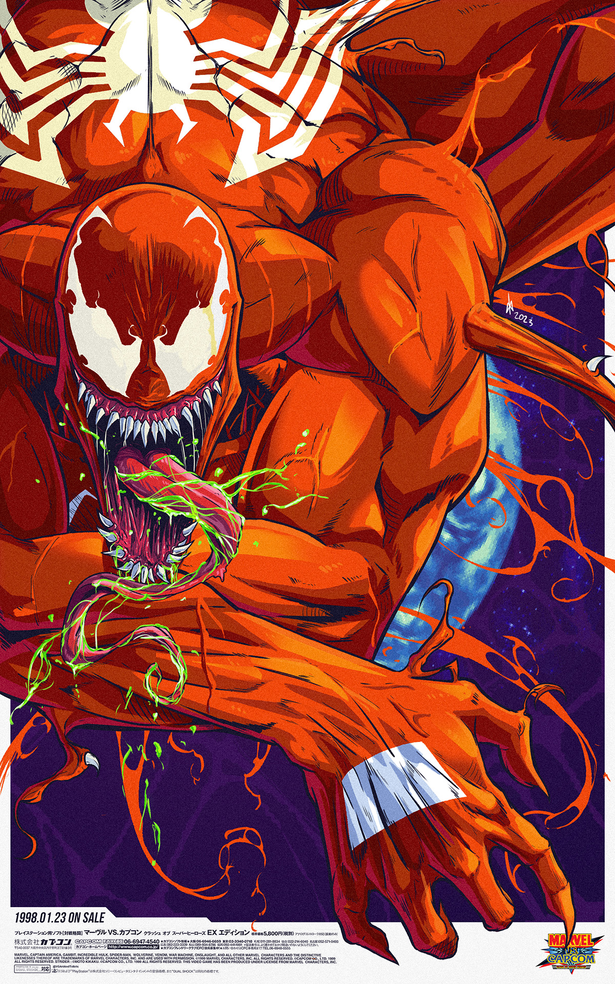 コレクション Marvel Kith Venom Variant Cover Orange Jhony Caballero on X: 