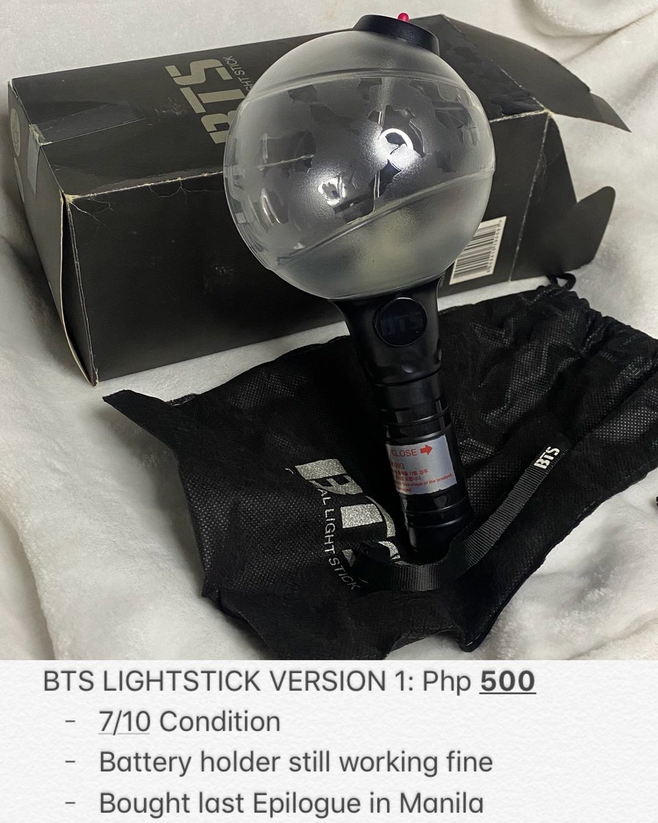wonuzalez's tweet photo. WTS PH

💎 SEVENTEEN WONWOO Lightstick Accessory Official (4th Caratland)
• MUST be bought w/ other caratbong that I’m selling (1, 2, or 3)

💎 BTS ARMYBOMB Version 1

• condition: https://t.co/MiQTUjiqQA…

🍃 PAYO or 3 days to reserve
🍃 shipping asap once paid
🍃 DM to buy~ https://t.co/O9GALEWkxg