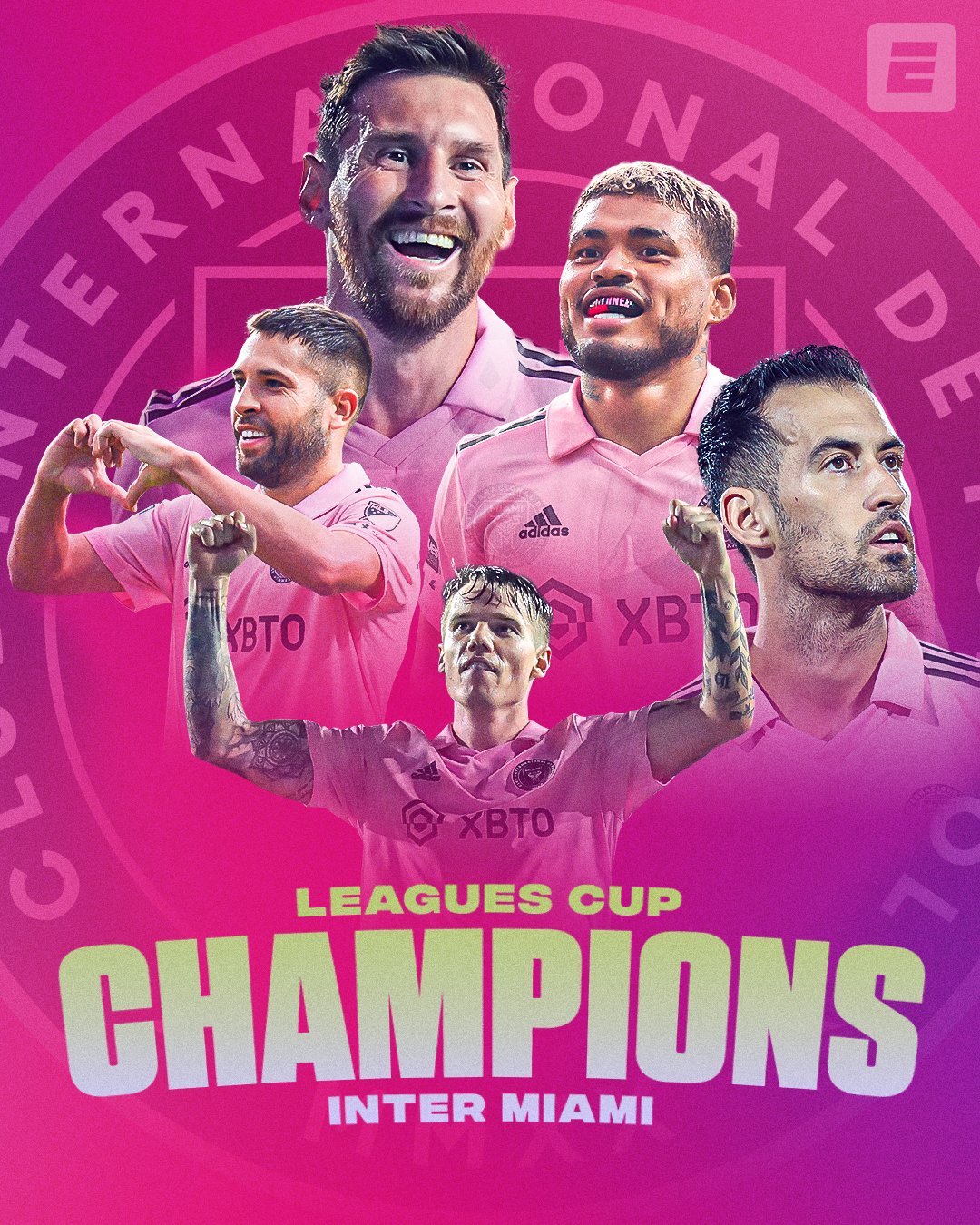 Lionel Messi & Inter Miami are Leagues Cup champions!