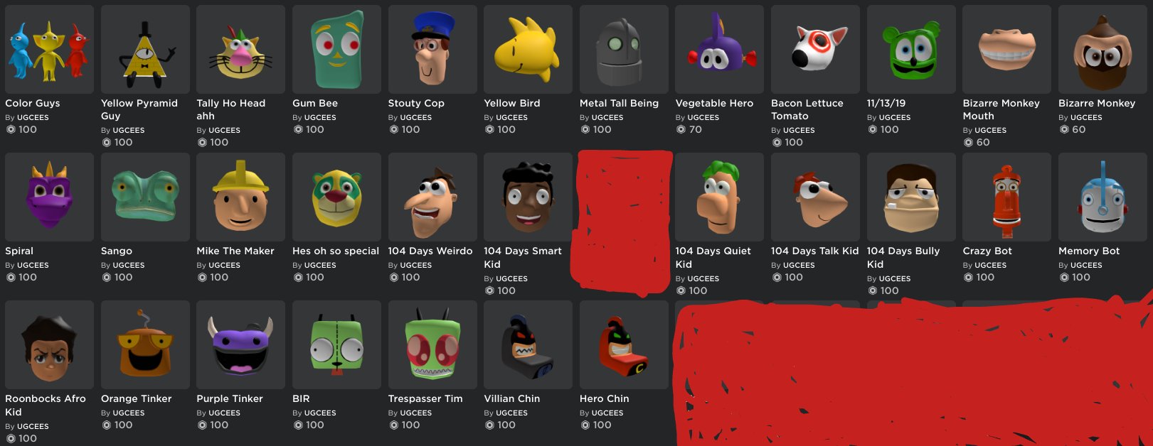 crazy ass moments in roblox history on X: On June 20, 2023, the group sub  to the fare uploaded a black and pink retexture of the unused Redcliff  Dominus from 2014. The