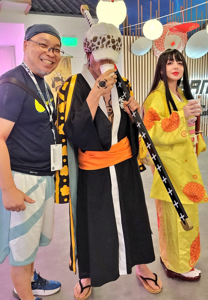 doggiebed's tweet photo. #Gamers8 #japamura は様々な日本文化体験が出来るのですが、コスプレイヤーさんもたくさんでお客さんも多くみんな楽しんでます。 https://t.co/aLGC1UlDVo