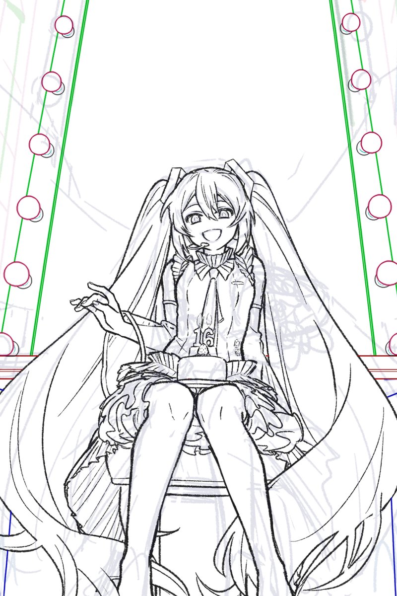 eahsu1994's tweet photo. 生存報告
Xでの初ポストだー！🥳（

新たな職場に早く慣れて、もっと絵を描く余裕を持ちたい
#初音ミク https://t.co/PMSSC529qG