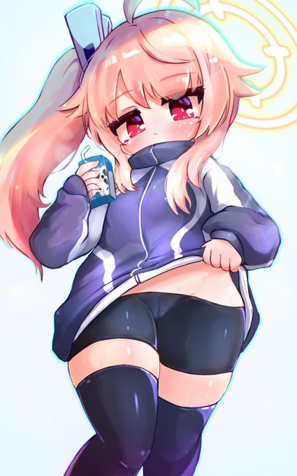 ちょっと描きなおした体操服ナツ 