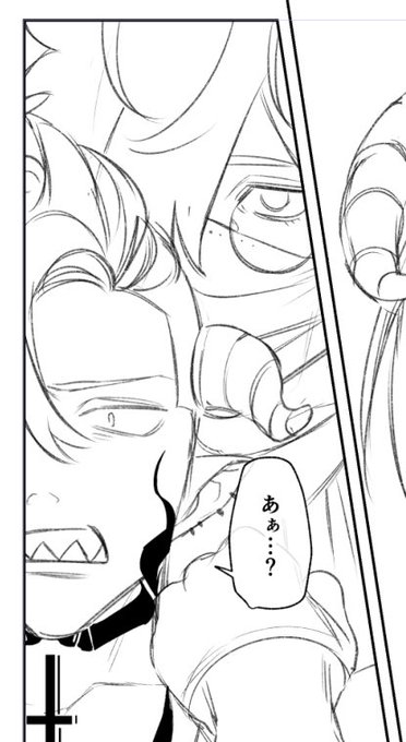 描いてるよ……☺️ 