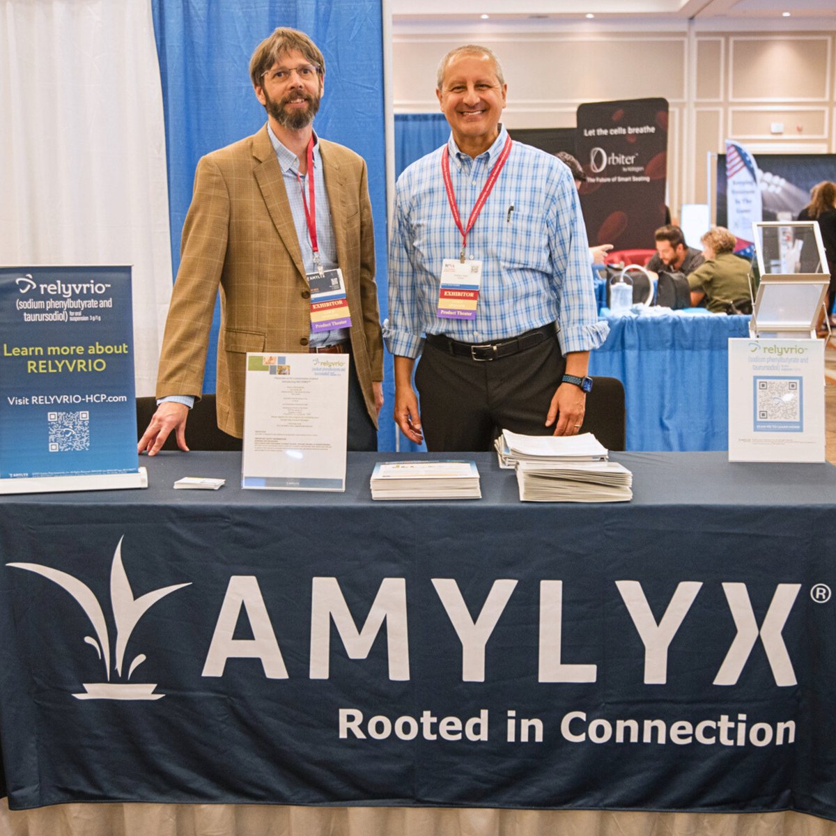 PVA1946's tweet photo. Hopeful news for Veterans with ALS! At our #PVASummit + EXPO, @AmylyxPharma's Dr. John Novak unveiled RELYVRIO. This new prescription oral therapy for adults living with #ALS has been shown to help slow disease progression.

Unlock our healthcare event: https://t.co/9ZcGH1zfQx. https://t.co/BBjioBcyvw