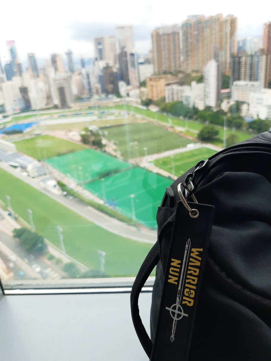 Taking #WarriorNun on my travels to enjoy some nice views.

Thanks @crmsncrwndknght for the bookmark / keychain!

#WarriorNunSaved
#RepresentationMatters