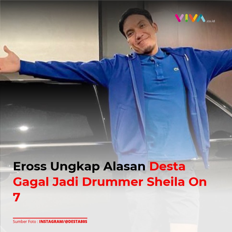 VIVAcoid's tweet photo. Gitaris Sheila On 7, Eross Candra ungkapan alasan Desta gagal menjadi drummer Sheila On 7 setelah Brian Kresna Putro memutuskan untuk mengundurkan diri.https://t.co/hvNfkFFcqS
___
#vivacoid #eross #desta #so7 #sheilaon7 https://t.co/JZdoPCKbpa
