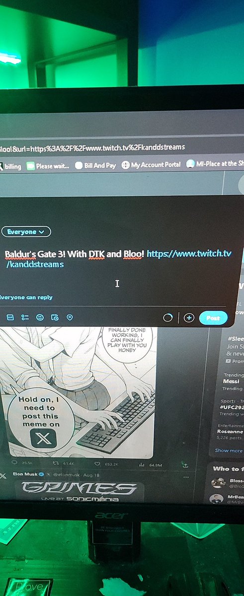 deathkill22's tweet photo. Watch my stream cause I need friends. Be my friend. https://t.co/YWqIekgtgX