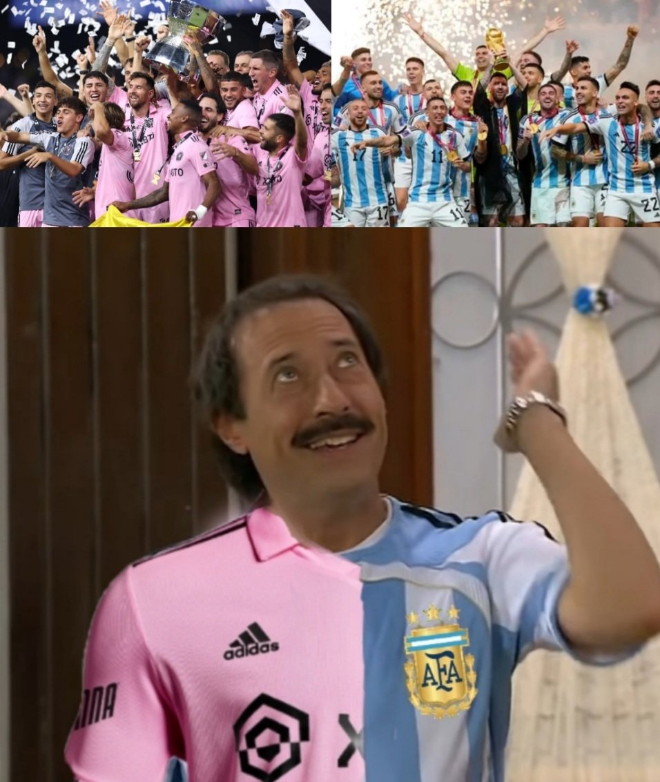 El más grande de todos
El campeón del Mundo
El más ganador de la historia

LIONEL ANDRES MESSI