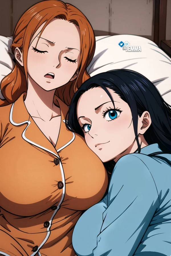 Waifu_elle's tweet photo. Nami and Robin from One piece. 💗 https://t.co/4cU5WOsLVO