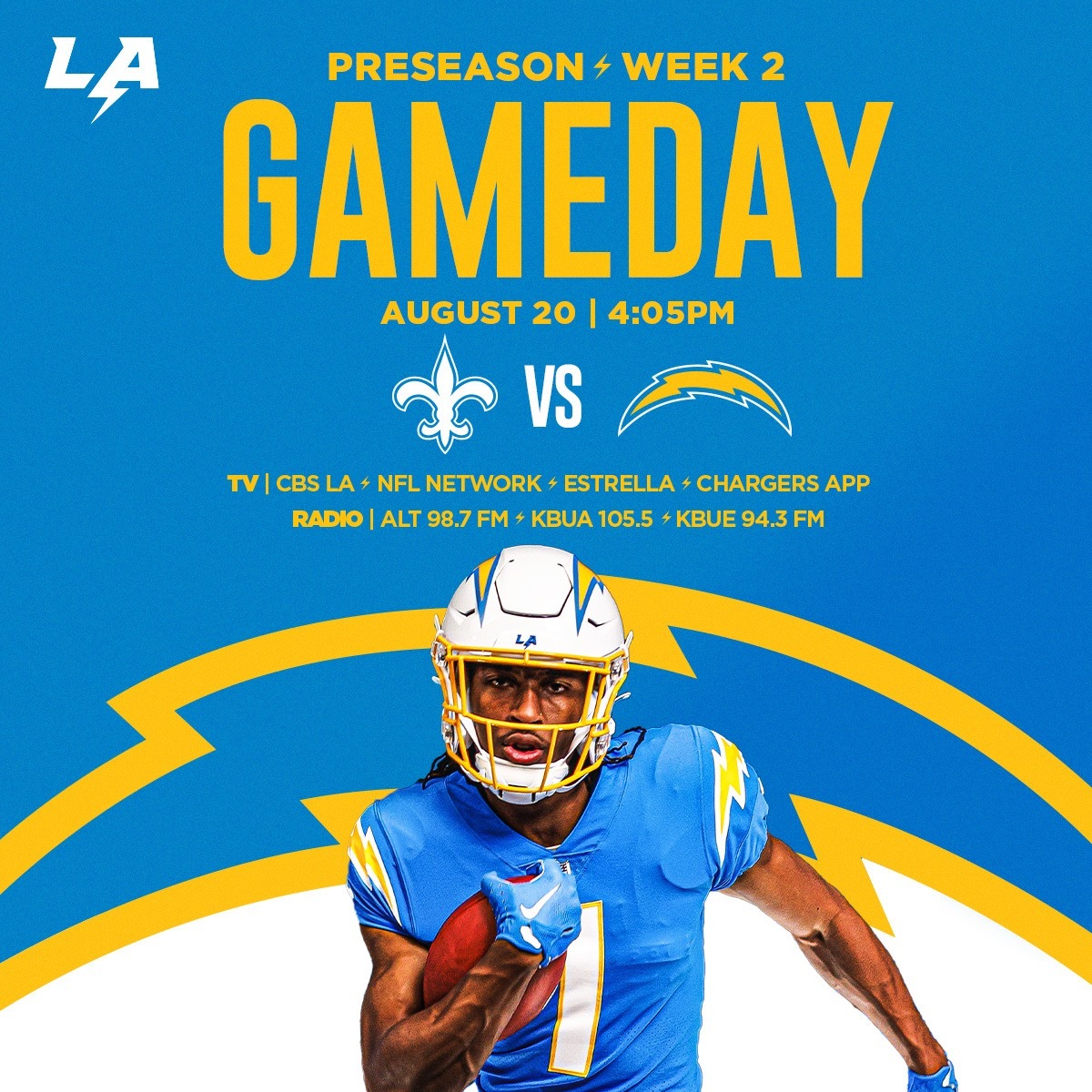 la chargers game day