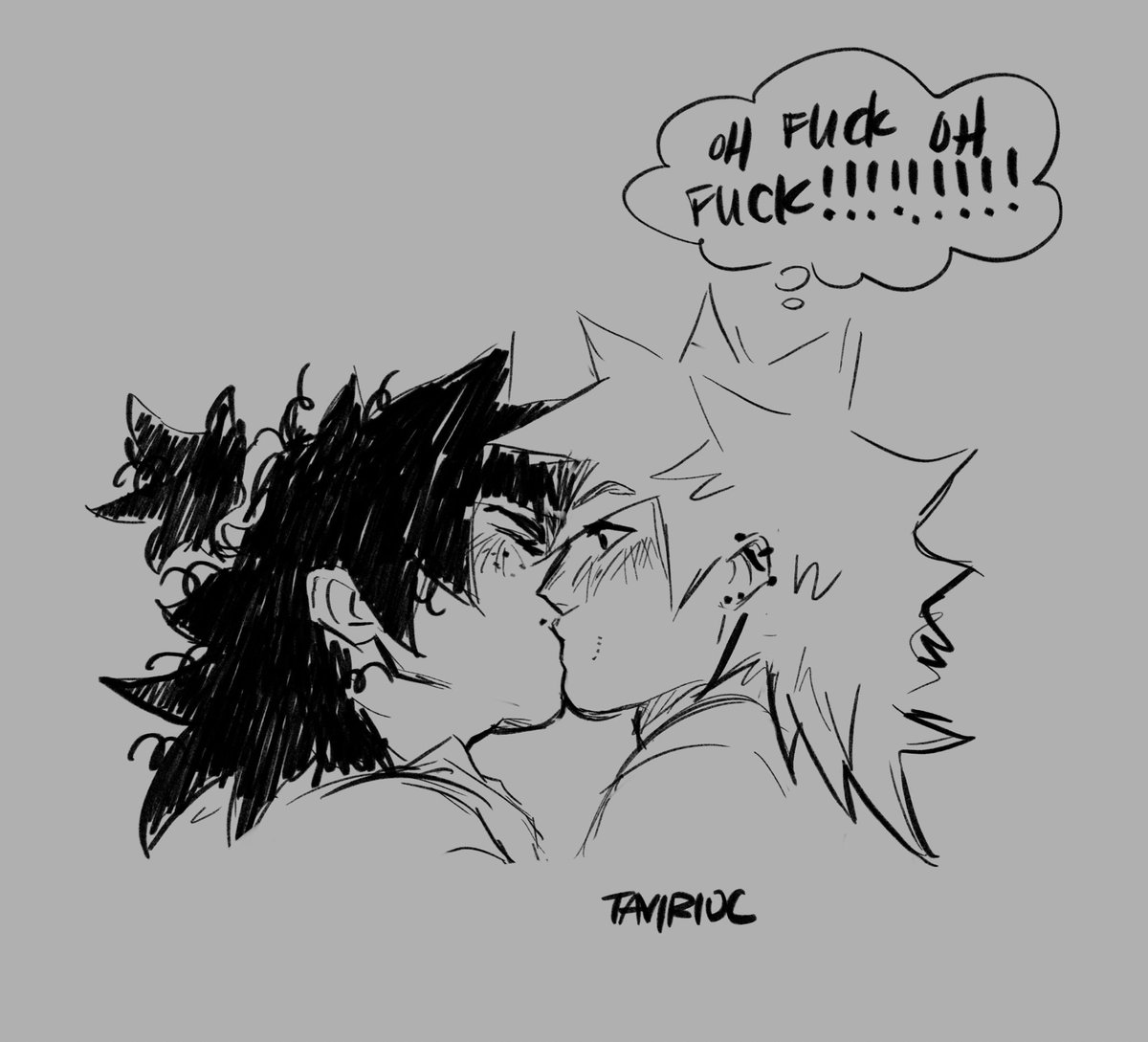 Some fem dkbk sketches tonight 
#bkdk #dkbk
