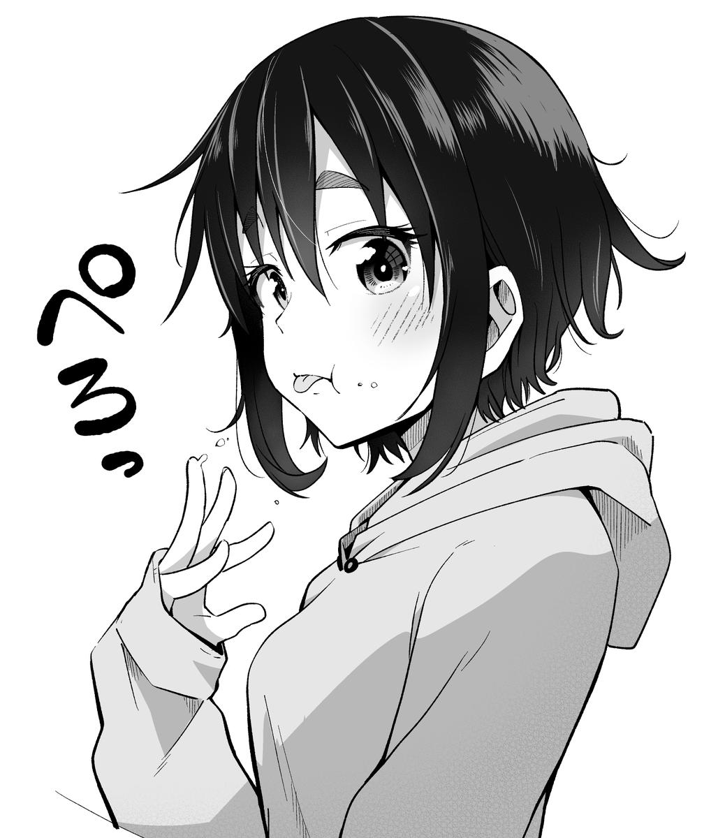 『それでも歩は寄せてくる』の香川凛ちゃんを手癖で…
お原稿の前のラクガキ暖筆✒💨 