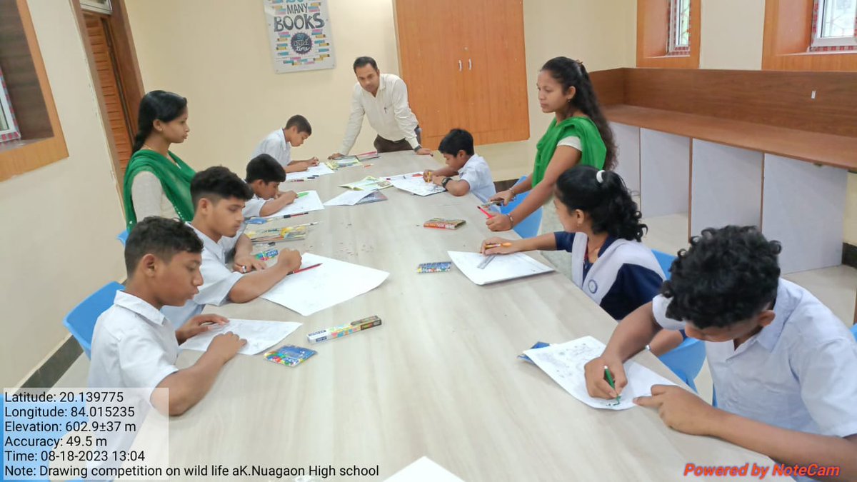 DBalliguda's tweet photo. Sit and Draw Competition Organized on Wildlife in K Nuagaon and Sarangada High School. https://t.co/rONgO4mtYR