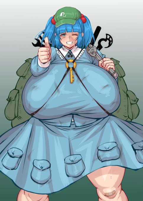 ニトリグリセリン～ その第一歩
だが断る、No war in 幻想郷♪

Skebより河城にとりを描きました
ご依頼ありがとうございました! 