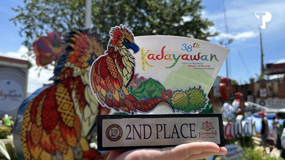 WeAreTPinthePH's tweet photo. We won 2nd place at the Kadayawan Floral Parade 2023 (Gamay category)! 🥳💜

#Kadayawan2023 #38thKadayawanFestival #TPDavWOW https://t.co/Q8uhqfA3w8