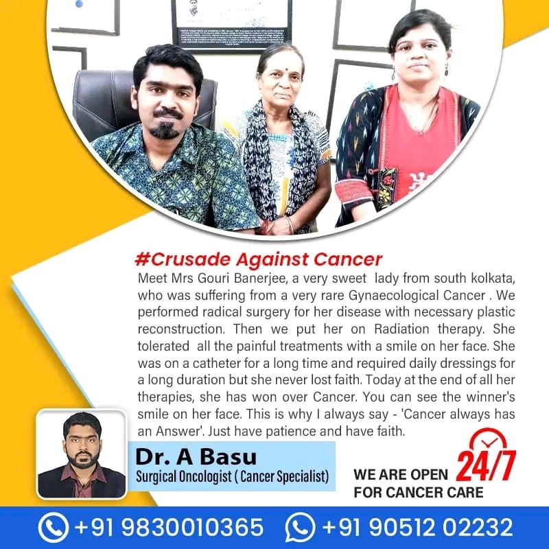 Know best patient's feedback.

#oncology #cancerspecialist #drarghyabasu