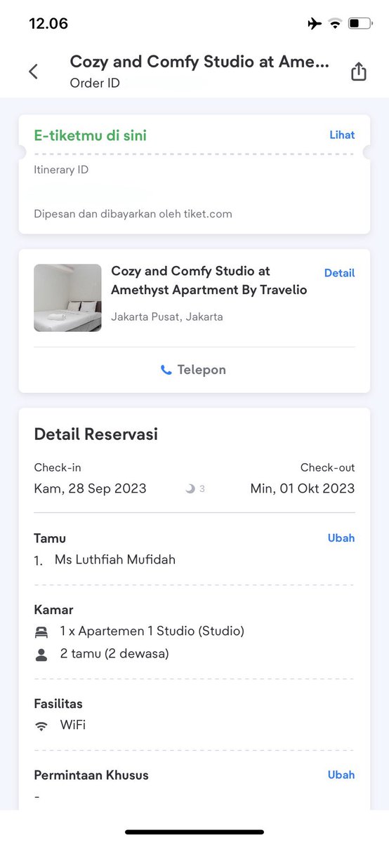 feeayam's tweet photo. [WTS / want to sell]
1 kamar (2 orang) apartment/apartemen cozy and comfy studio at amethyst apartment

untuk 3 malam (28 sept - 1 okt 2023)

💰 650k aja

*buat yang mau nonton konser di bcis/ancol, lokasi apartment ke venue lumayan deket

minat? dm @seokminstfu https://t.co/G7xm839LwD