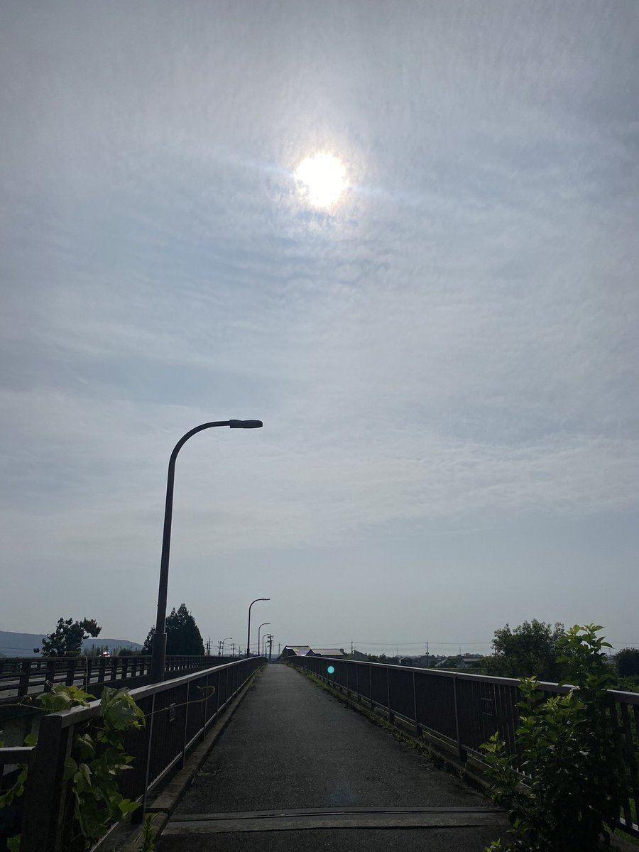 yokoyamakeiko1's tweet photo. 朝ラン💨5キロラン
今日も暑いですが🫠少しでも💨
お守りがあるから頑張れる💪🔥
今月のランも目標は微妙ですが、無理しないで行きたいと思います😌
#ランニング
#目標1ヶ月100キロ
#エール
#alwaysthinkingofU
#ヒロガルミライ https://t.co/jVoJNzgYHf