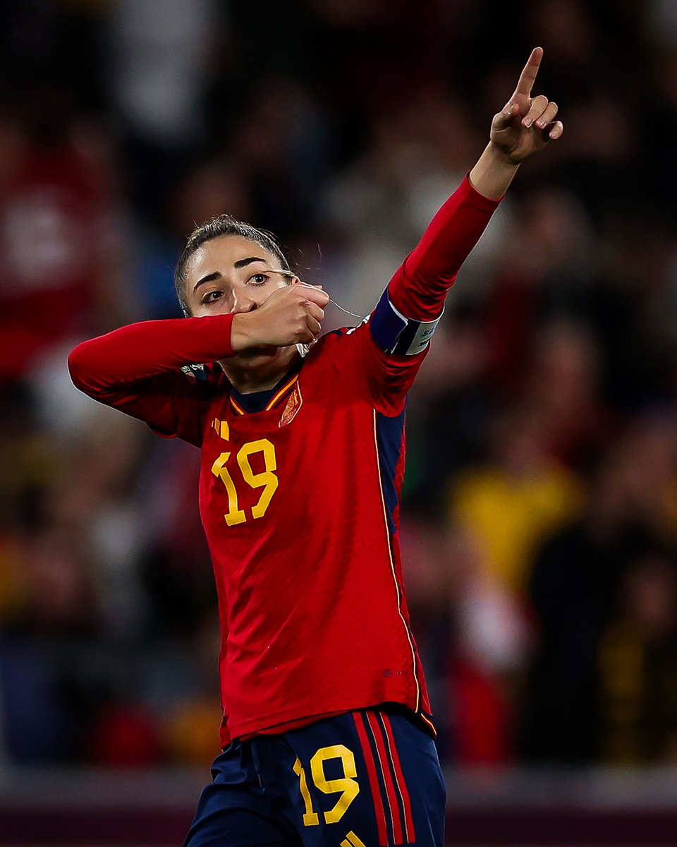 ▪️ Scored winner vs. Sweden in semifinals
▪️ Opens scoring vs. England in final 

Captain Olga Carmona steps up for Spain again 🫡
