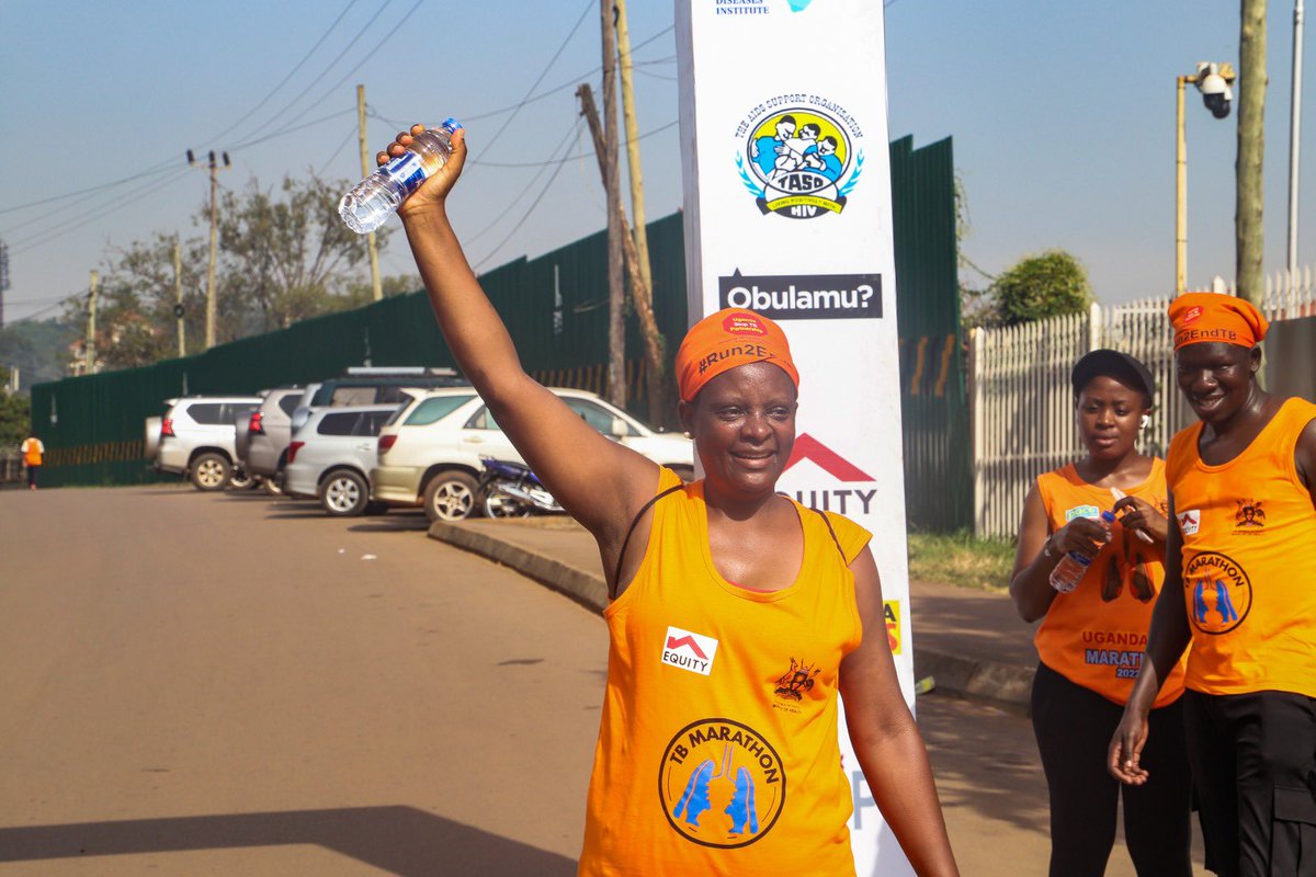 ObulamuUganda's tweet photo. ๐Together:
Yes! We Can End TB in ๐บ๐ฌ
TB drugs are free at all government accredited private health facilities.
For more information on TB, call our doctors on 0800-211-046 (toll-free) or send โโTBโโ to 8080 for free.
#LiveTBFree
#Obulamu
#Run2EndTB https://t.co/nAdfXRKbWv