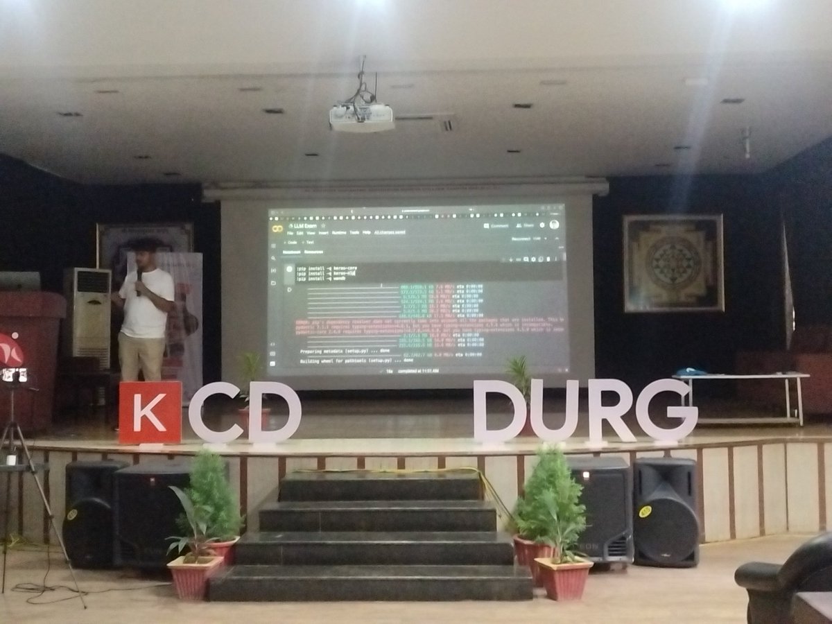 Gangesh Sawarkar (@sawarkargangesh) on Twitter photo Learning about Keras NLP ๐๐๐๐ #KerasDays #KCDDURG @TFUGDurg <a href="/TFUGIndia/">TFUG India</a> <a href="/gdgbhilai/">GDG Bhilai</a> <a href="/RungtaCollege/">Rungta College Bhilai R1</a> Learning about Keras NLP ๐๐๐๐ #KerasDays #KCDDURG @TFUGDurg <a href="/TFUGIndia/">TFUG India</a> <a href="/gdgbhilai/">GDG Bhilai</a> <a href="/RungtaCollege/">Rungta College Bhilai R1</a>