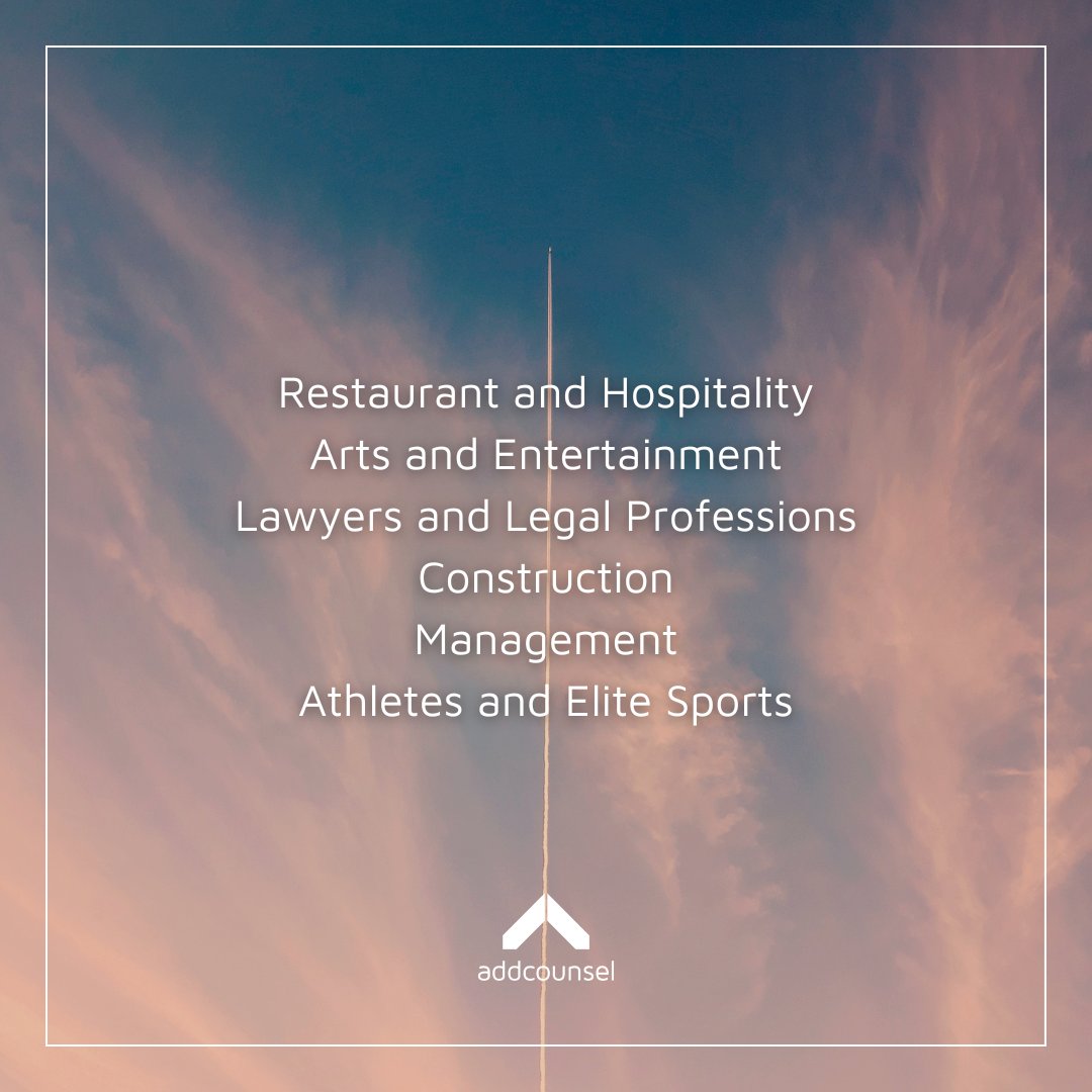 addcounsel's tweet photo. Certain career paths and industries that place a lot of stress on individuals are more prone to substance abuse.

If you are worried about a client or employee, speak to one of our team members today.

🔗 https://t.co/OhDTQWmLz3

#Addcounsel #Addiction #SubstanceAbuse https://t.co/zsP2k6MVND