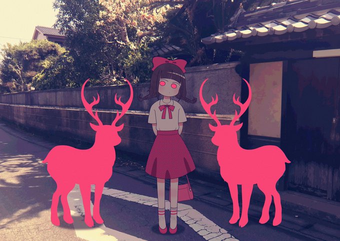 「1girl deer」 illustration images(Latest)
