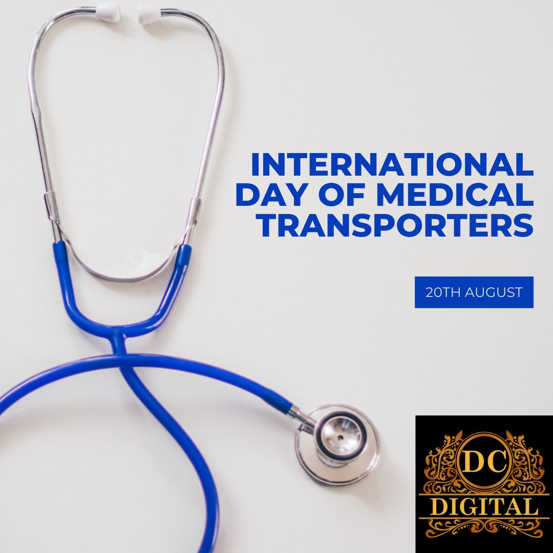 Medical Transporters can hold your life in their hands. All over the world, people celebrate today in recognition of those who are there to ease the way when your health is on the line.

#medicaltransporters #heros #transporters #ambulance #doctors #nurses #august #dcdigital