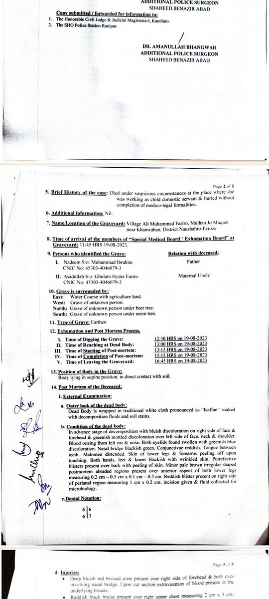 q_Asif's tweet photo. Horrible postmortem report of #RanipurVictim #Fatima. She had  brutally raped. https://t.co/UX94APWoBl