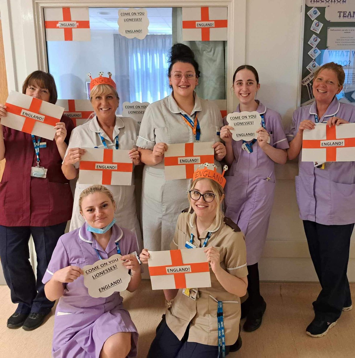 RH4 getting in the spirit and supporting the Lionesses 🏴󠁧󠁢󠁥󠁮󠁧󠁿 come on England! 🏆