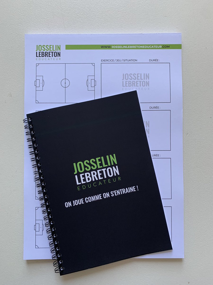 Josslebreton's tweet image. 🔥 Pour ce début de saison je vous propose de remporter : 

⚽️ Carnet entraînement format A4 - 70 feuilles  
🏟️ Carnet de match format A5 - 12 matchs - Recto / verso

➡️ Pour gagner :  

follow mon compte Twitter  
Partagez la publication 
mentionner un ami 

TAS lundi à 12h !