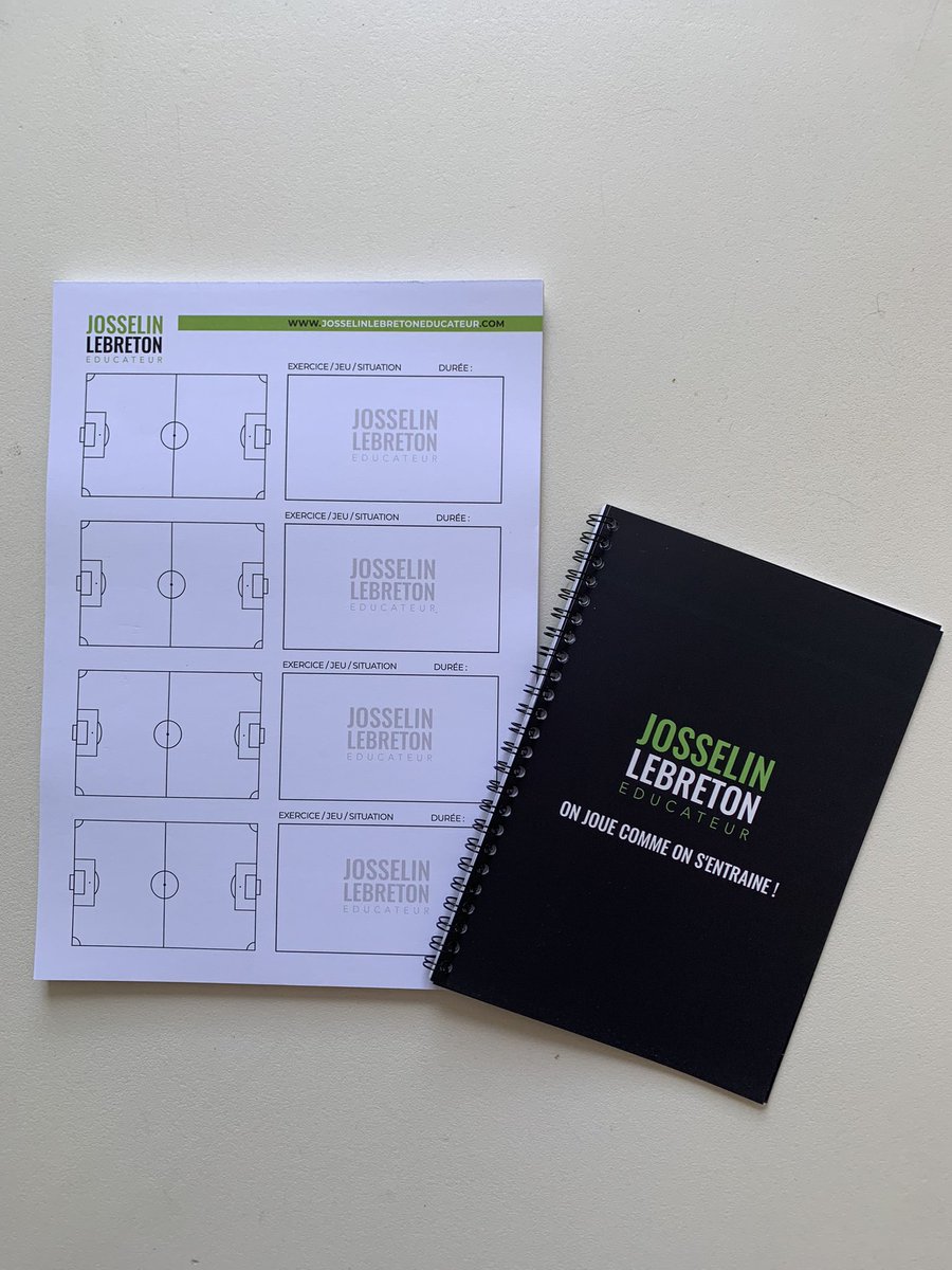 Josslebreton's tweet image. 🔥 Pour ce début de saison je vous propose de remporter : 

⚽️ Carnet entraînement format A4 - 70 feuilles  
🏟️ Carnet de match format A5 - 12 matchs - Recto / verso

➡️ Pour gagner :  

follow mon compte Twitter  
Partagez la publication 
mentionner un ami 

TAS lundi à 12h !