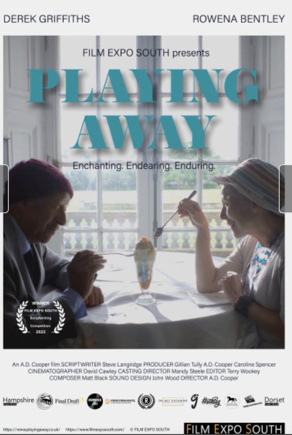 Looking forwards to heading to #Hastings for <a href="/southcoastff/">South Coast Film Festival</a> after the match to support my #playingawayshortfilm where it’s an official selection. Plus I’ll be meeting up with cast member <a href="/rowena_bentley/">Rowena Bentley</a>