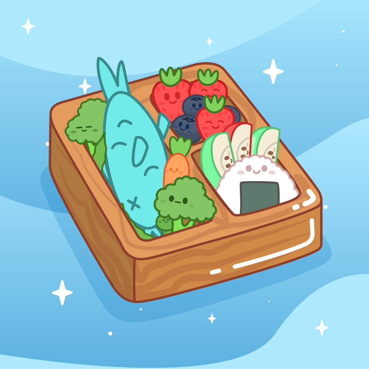 <a href="/TofusquadNFT/">TOFU SQUAD NFT◽️</a> revealed!!!🎉🎉🎉
I got the blue bento box! 🟦

Who is the lucky one with the gold??? 🌟💰🌟

There are some quirky af but cute ones out there!
Loving the purple on purple samurai! 💜💜👇