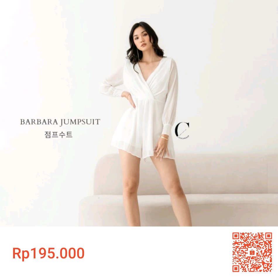 dfatsas's tweet image. Barbara jumpsuit nya keren banget 🥰🤗
#Shopee_Id #ShopeeId #RacunShopee #RacunBelanja #SeabankId #HightQuality #belanjamurah shope.ee/4fTMzcJ7WI?sha… #ShopeeID