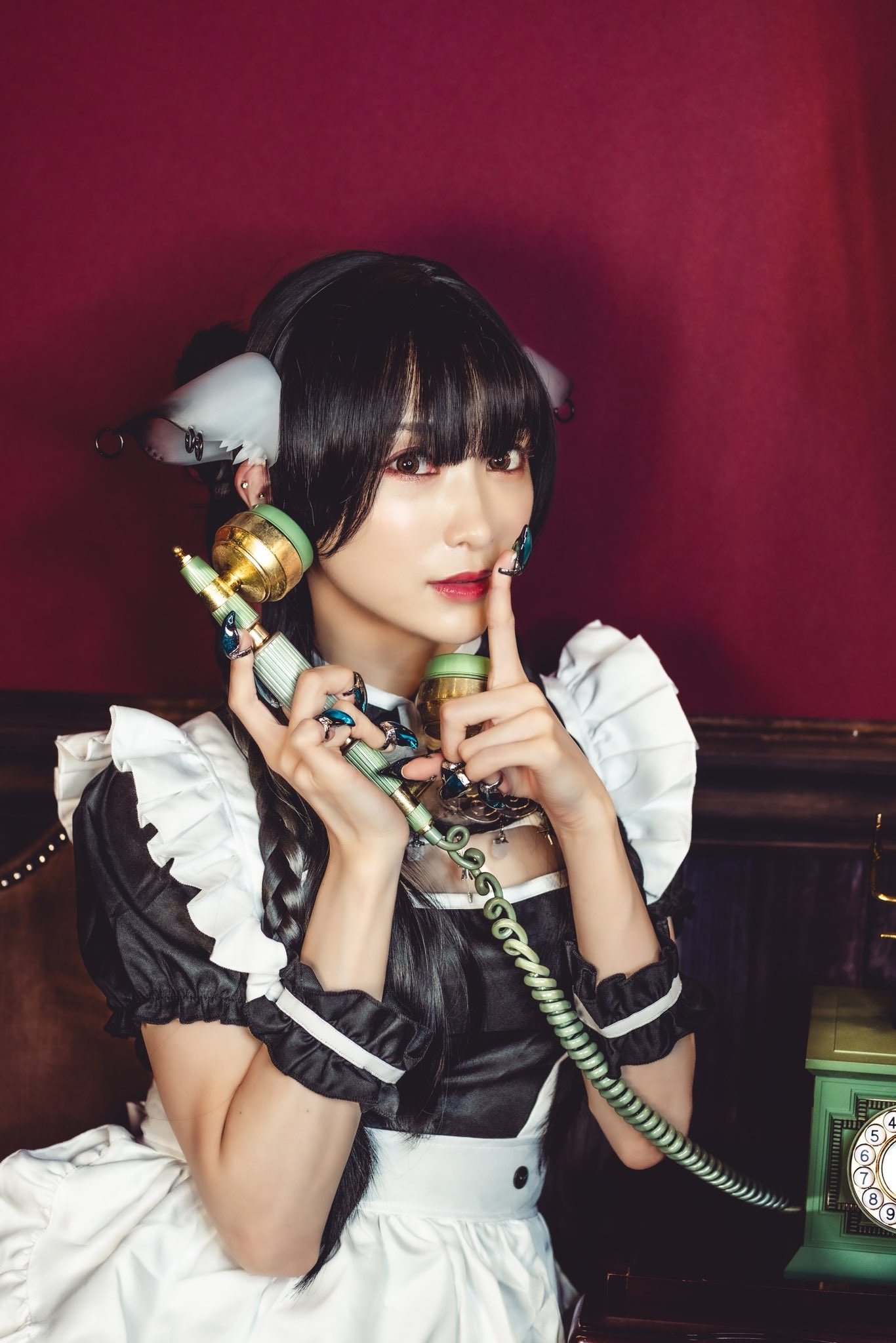 ririco:ramu リリコラム  天使の羽 ネイビー コームタイプ リリコラム 天使の羽 コーム（ririco:ramu リリコラム 天使の羽