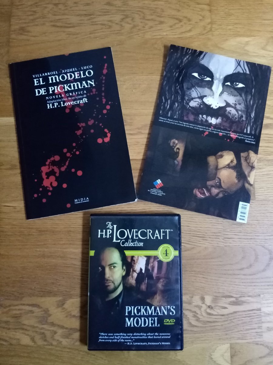 interiordia's tweet photo. Al maestro, con cariño.
20 de agosto, aniversario de nacimiento de H. P. Lovecraft
#elmodelodepickman #novelagrafica #BD #chileangothic #pickmansmodel #pelicula
#SagaCochrane
#novelas
@penguinlibroscl
@FelixBuscamares https://t.co/P6u3cIai3k