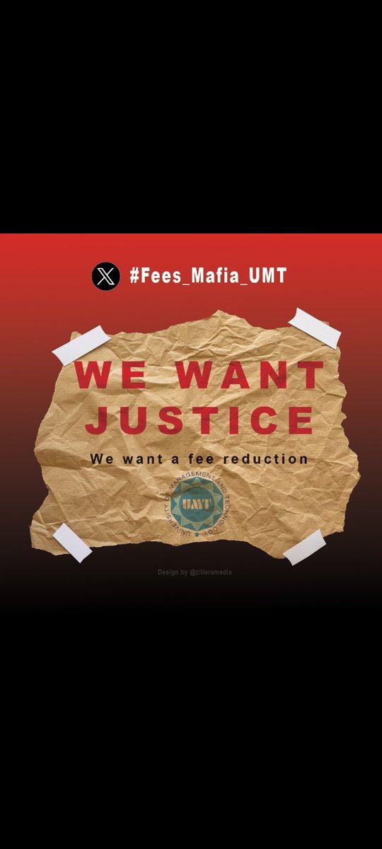 binteshabir2034's tweet photo. UMT administration must take practical steps to resolve the unjustified increase in student fees twice within a year.
#Fees_ Mafia_UMT https://t.co/meCTBw6kgE