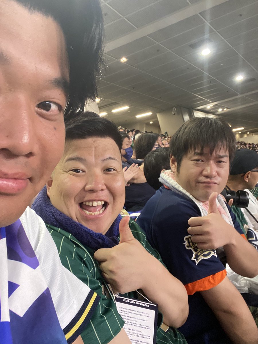 yamaga_jr_gong's tweet photo. しょーーみ最強に楽しい経験させていただきました🔥🔥🥹🥹🥹
見て投票してくれた方ありがとうございました🥹🥹
バファローズ最高🥹👍👍

#オリックス・バファローズ 
#bs1 https://t.co/WeVUXXlkG1